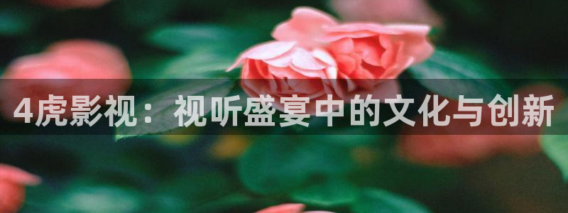 4486青苹果影院：4虎影视：视听盛宴中的文化与创新